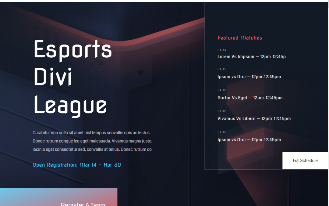 Esports PSNS League